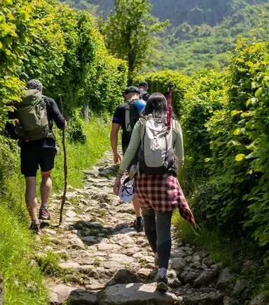 Les chemins de randonnées